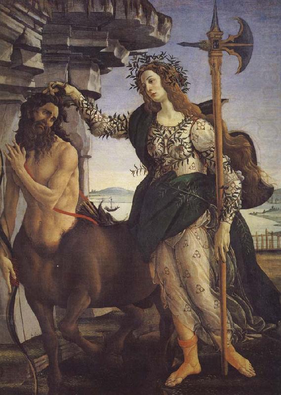 pallade e il centauro, Sandro Botticelli